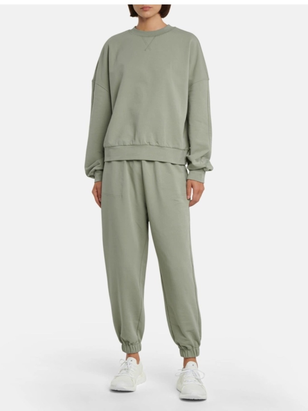 NWT Varley Nevada Sweatpants in Shadow Green, Size M